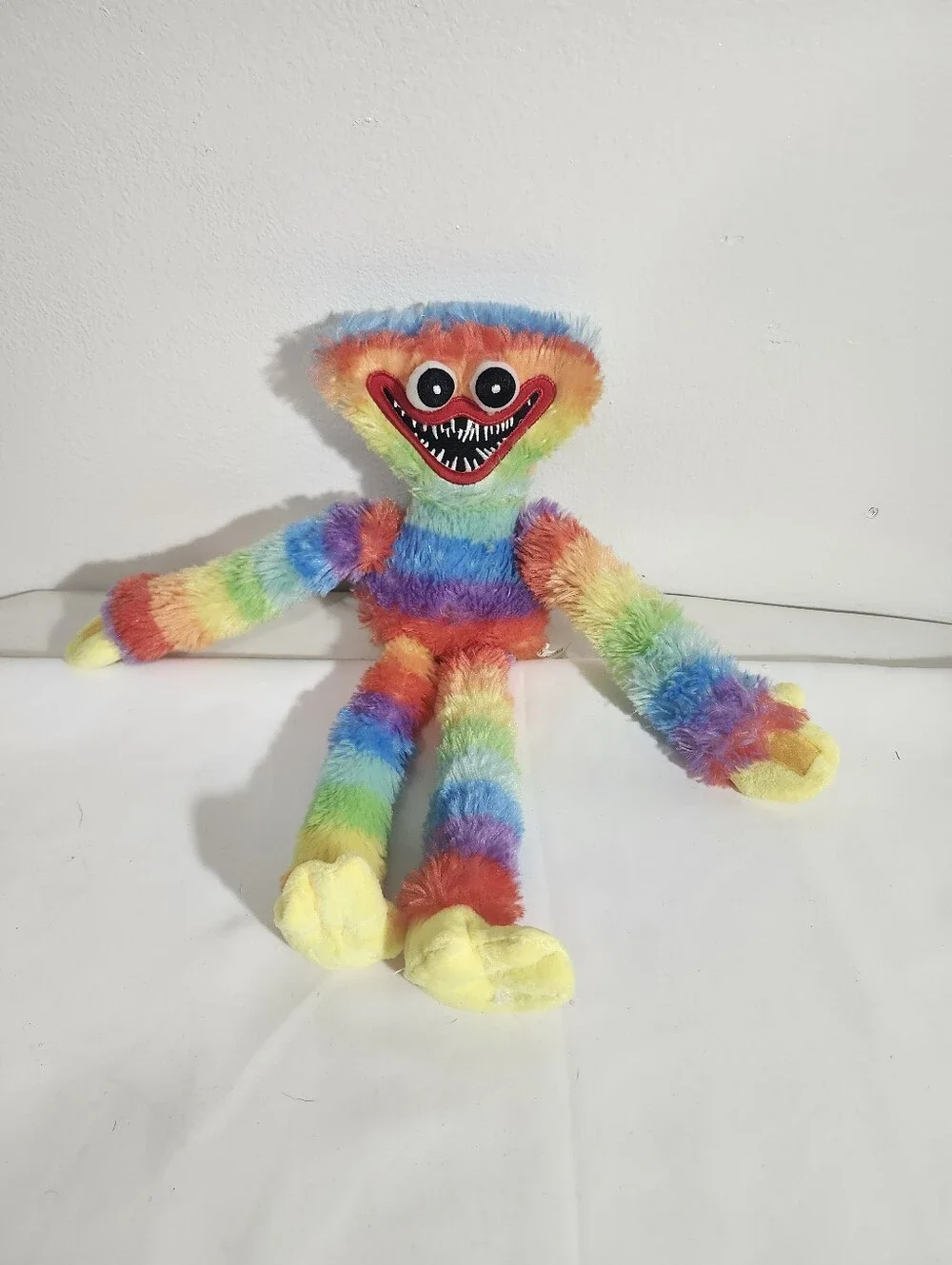 Rainbow Plush Monster Stuffed Toy - Multicolor Monkey Like